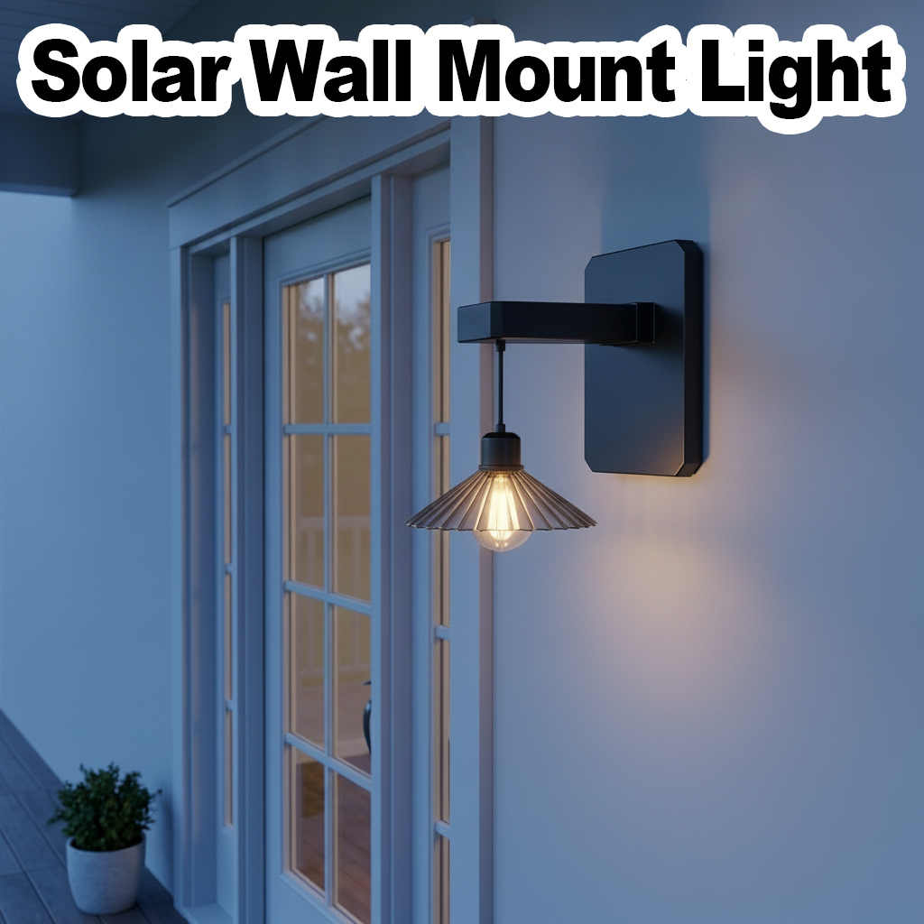 Gardening Tools B&Q - Hanging Wall Lantern Anti-Rust Solar Powered