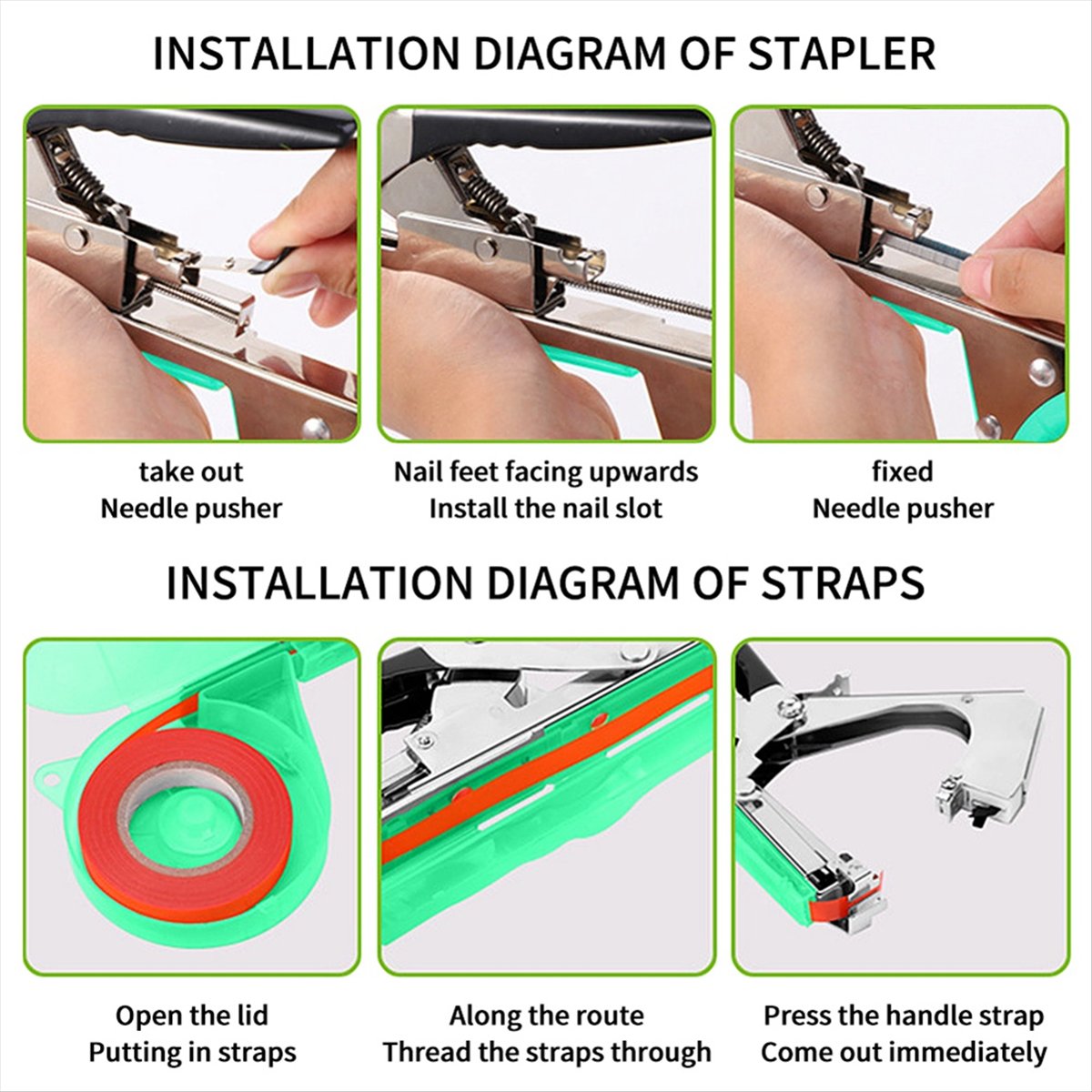 Gardening Hand Tools B&Q - LUCK Plant Branch Hand Tying Staples
