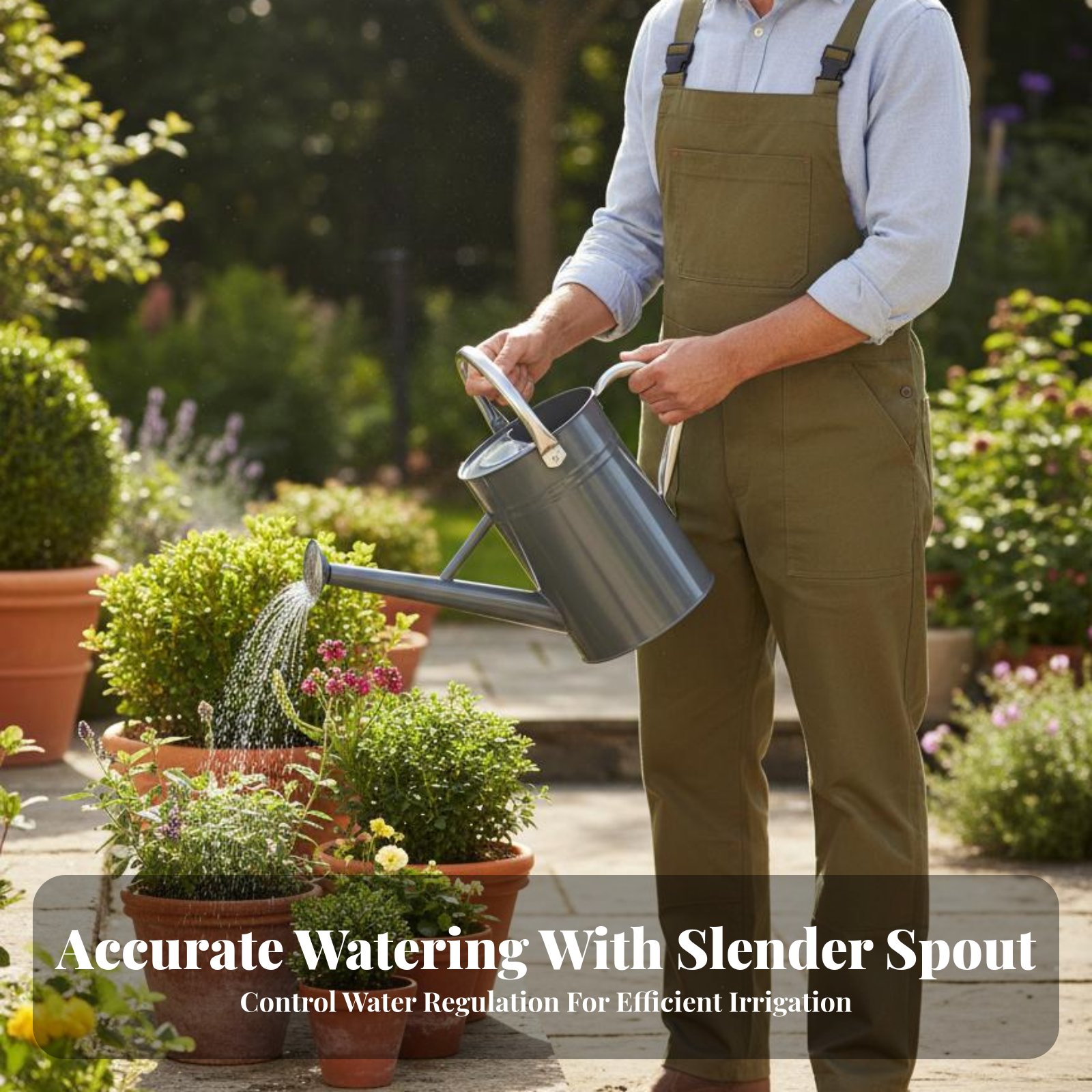 Gardening Tools Vintage - 5L Garden Watering Pot Sturdy Watering