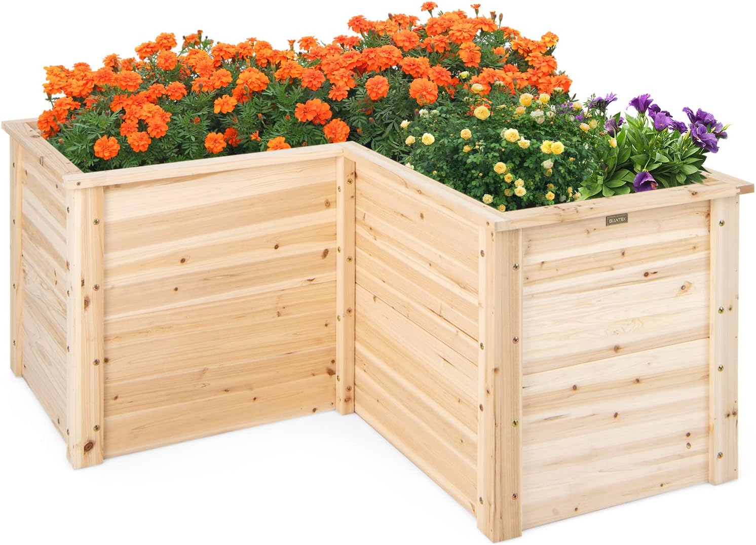 Raised Bed Planter Box - Wood Raised Garden Bed, 47.5