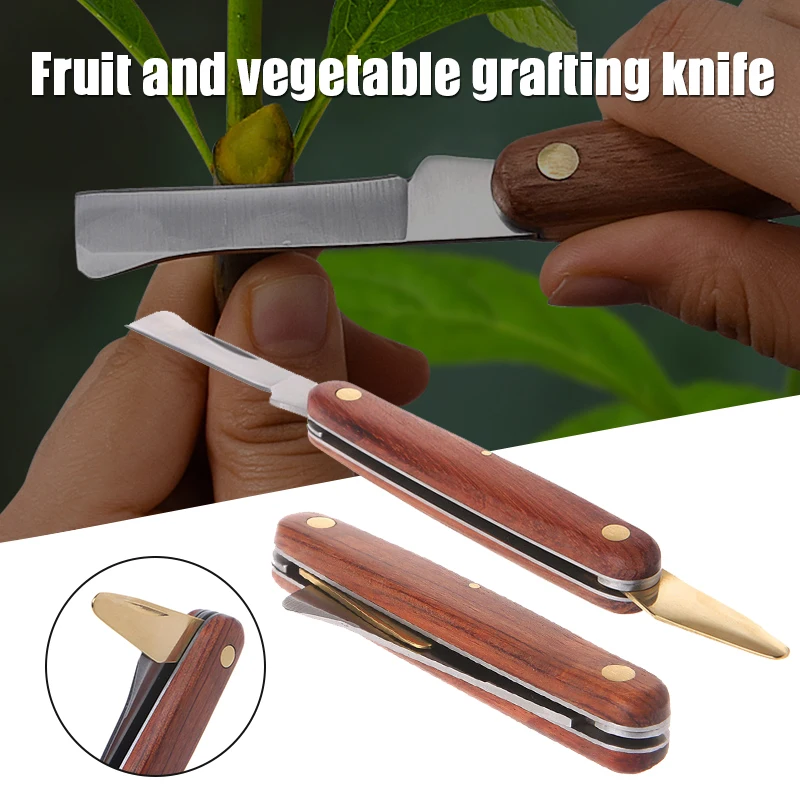 Harvest Knife Garden - Grafting Tools Foldable Pruning Knife Professional