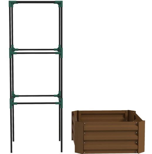 Raised Bed Planter Box - Garden Bed,Raised Garden Bed,Galvanized Planter Box