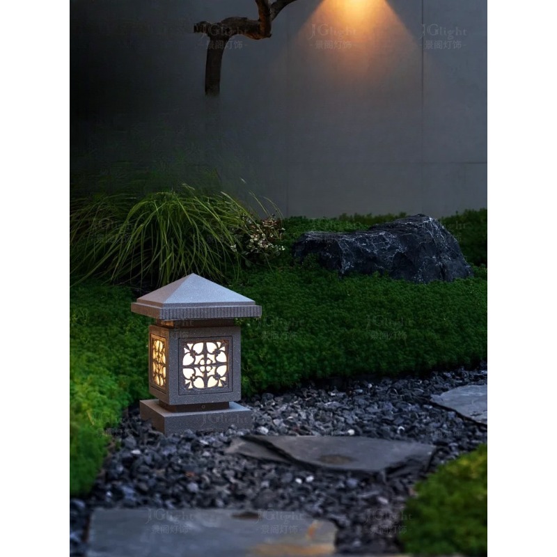 Outdoor Chinese stone lantern  - огляд і ціна Gardening Tools B&Q