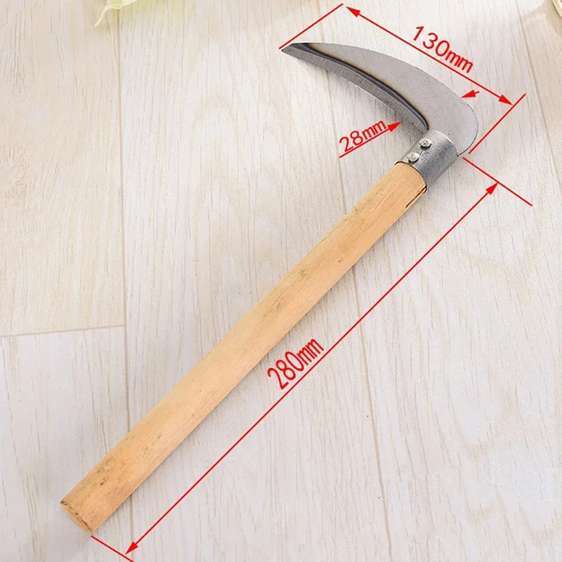 Agricultural Long Handle Sickl - огляд і ціна Harvest Knife Garden