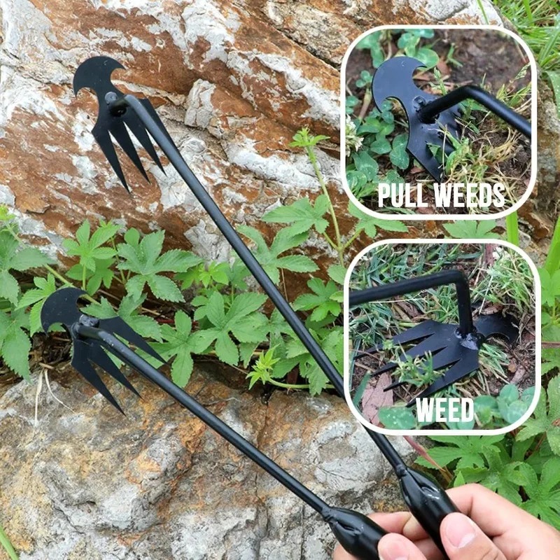 2 in 1 Garden Rake Manual Seed - огляд і ціна Gardening Tools Shovel
