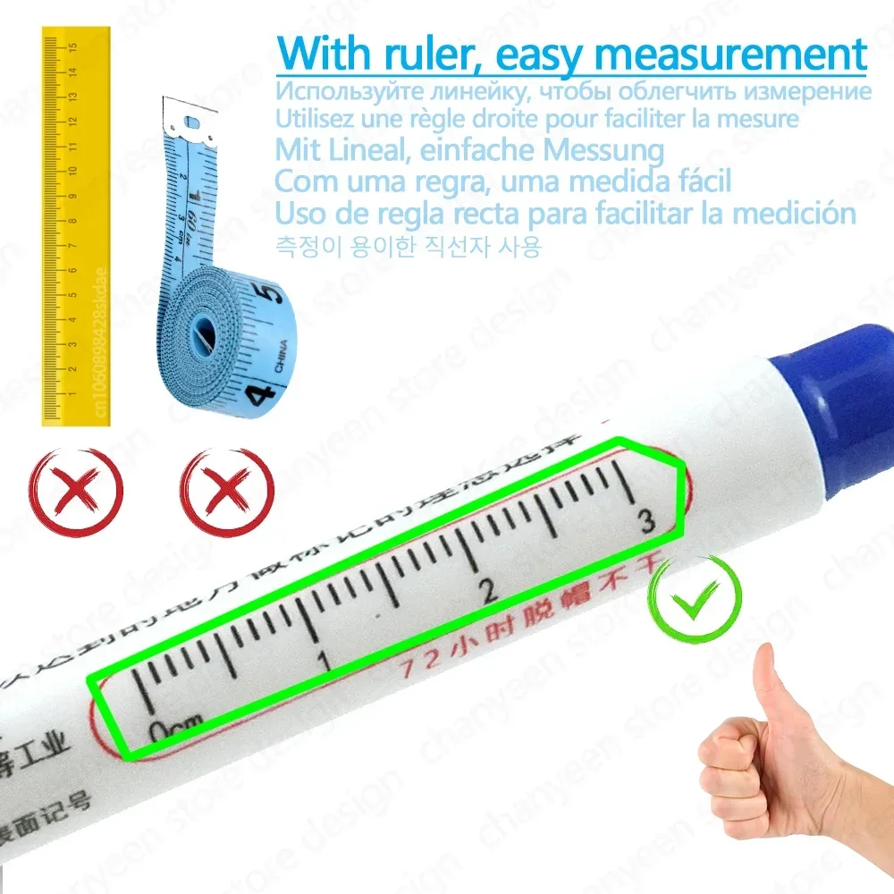 4-80Pcs 2cm Waterproof Long He - огляд і ціна Garden Row Marker