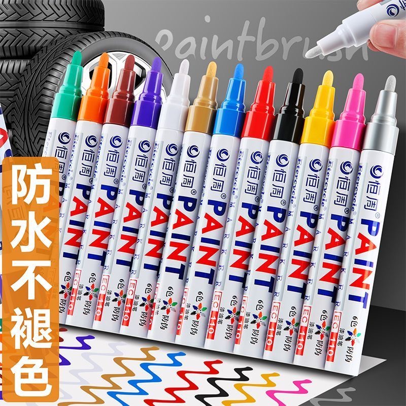6Pcs Colorful Permanent White  - огляд і ціна Garden Row Marker