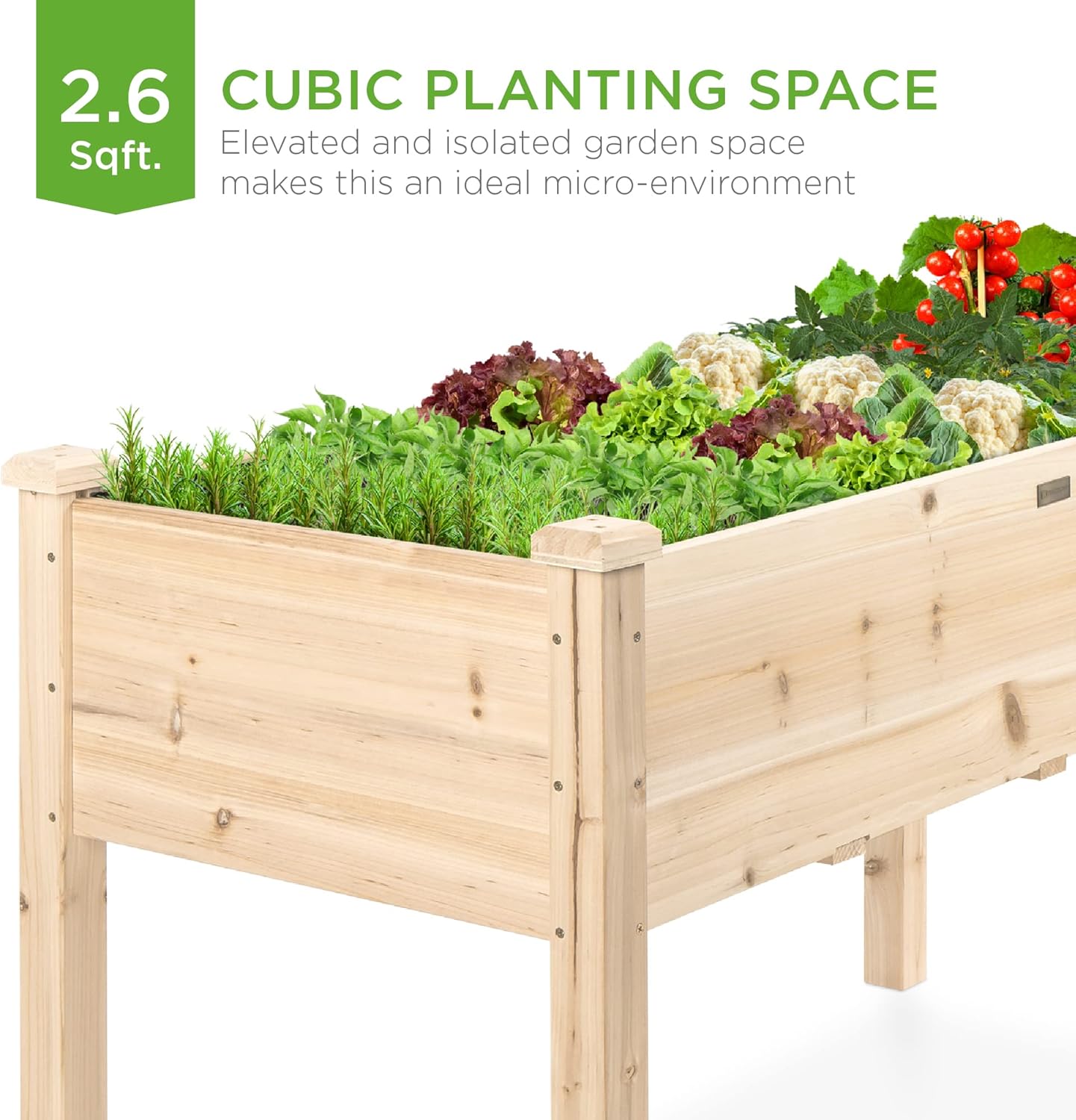 34x18x30in Raised Garden Bed,  - огляд і ціна Raised Bed Planter Box