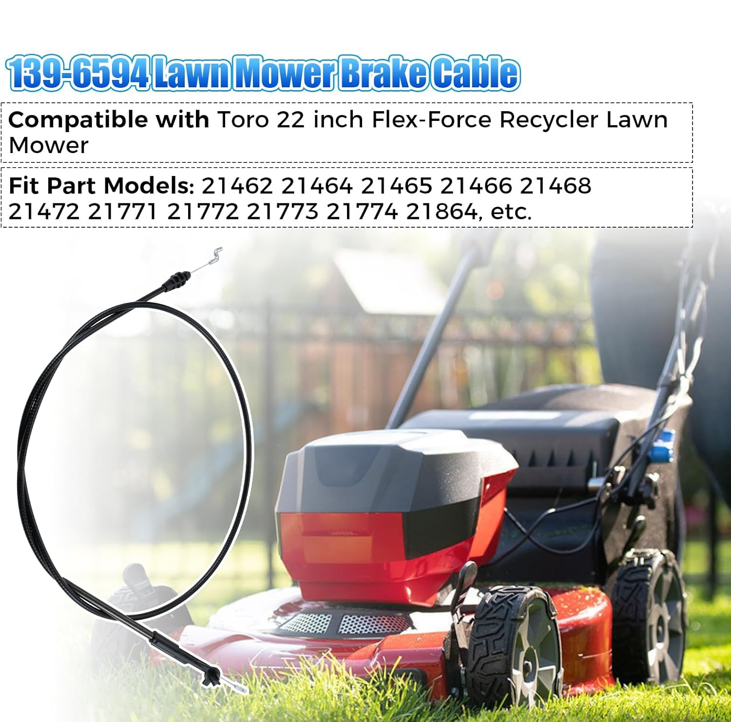139-6594 PP B&S Brake Cable fo - огляд і ціна Gardening Tools B&Q