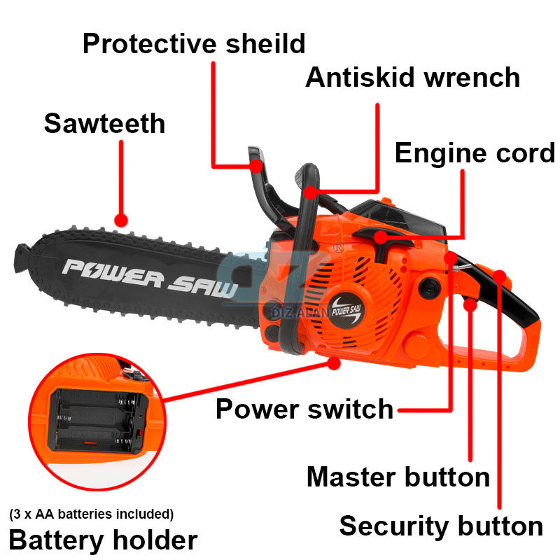 Kids Tools Power Chainsaws Ele - огляд і ціна Gardening Tools For Toddlers