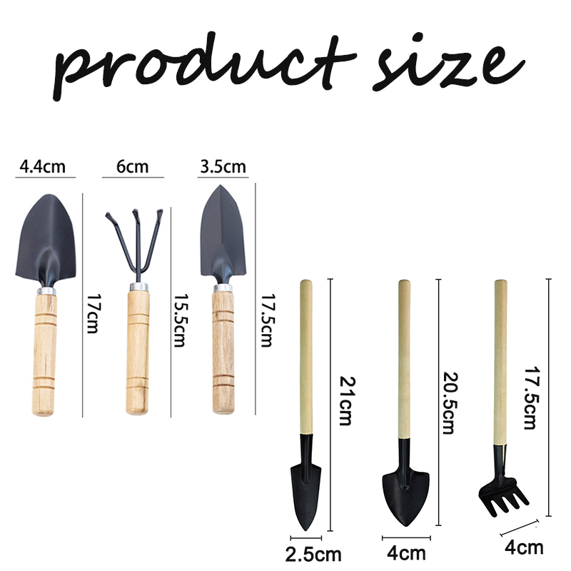 3Pcs Mini Gardening Tool Set w - огляд і ціна Gardening Tools Shovel