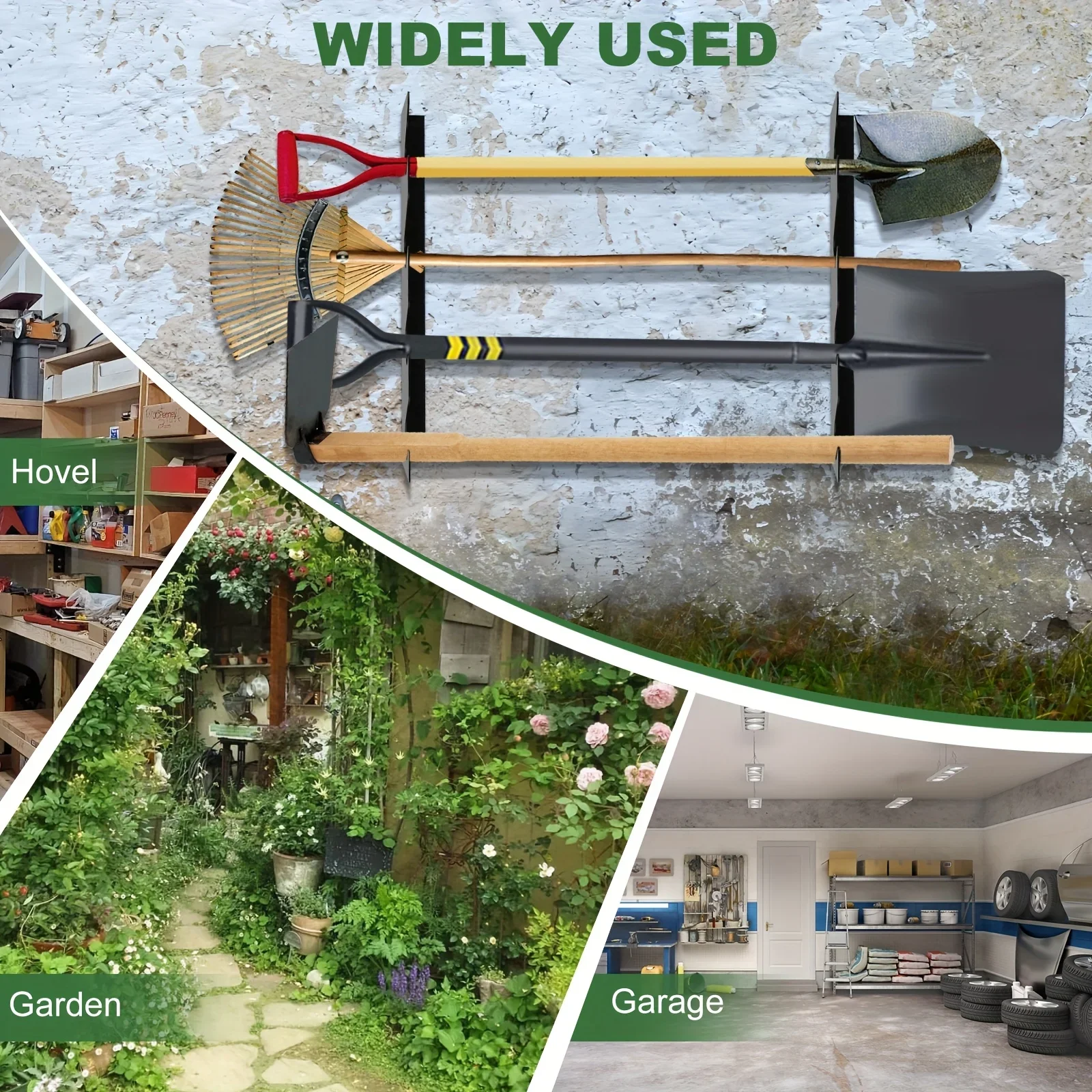 Heavy Duty Metal Garden Tool H - огляд і ціна Gardening Tools Holder