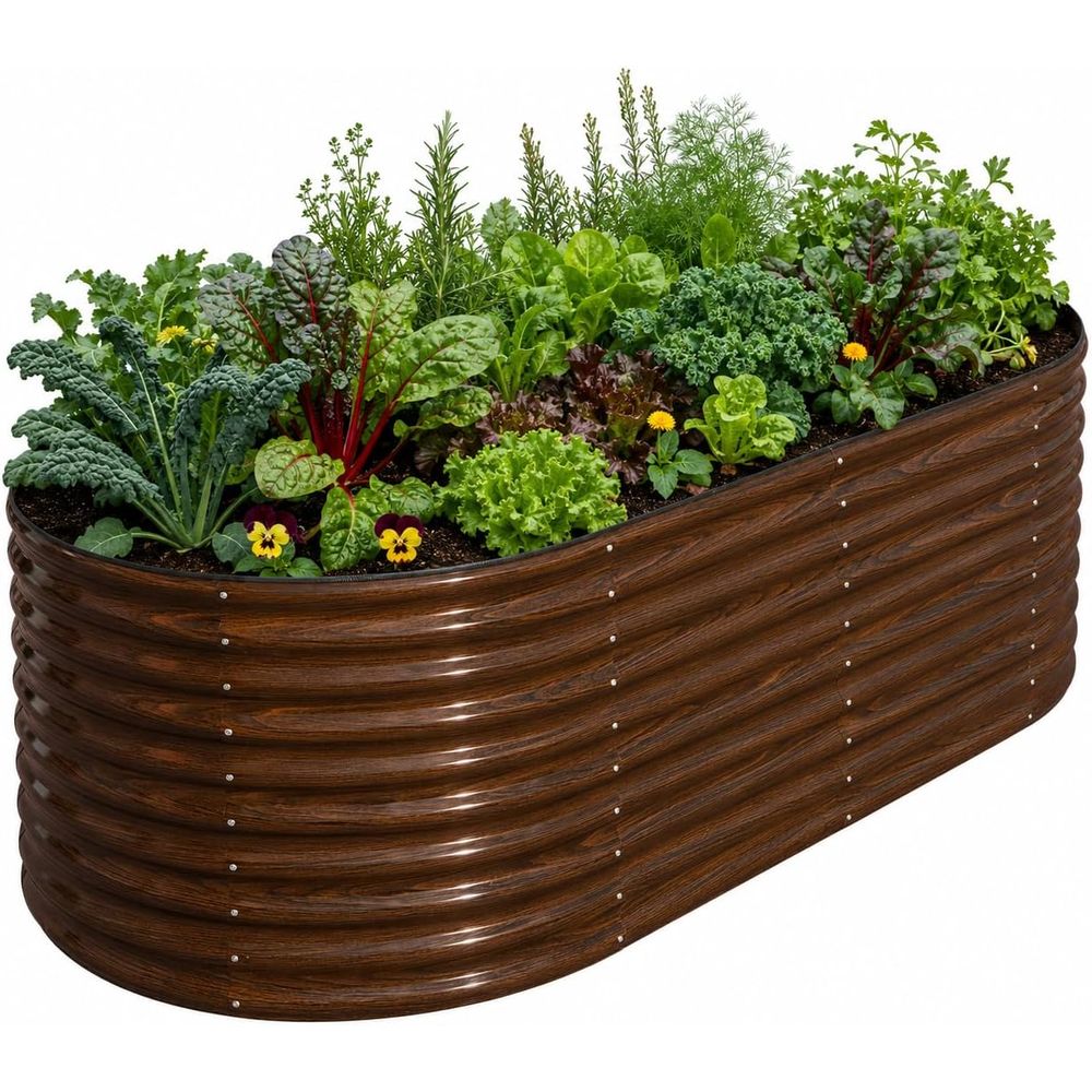 36 Tall Raised Garden Bed 8x4x - огляд і ціна Raised Bed Planter Box