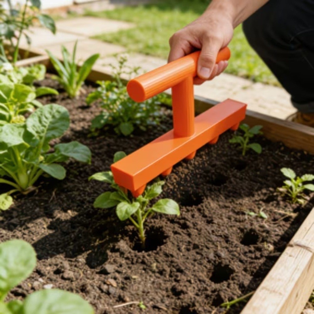 Plastic Soil Hole Drilling Too - огляд і ціна Garden Row Marker