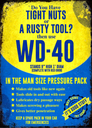 Vintage Retro WD40 Spray Garag - огляд і ціна Gardening Tools Vintage