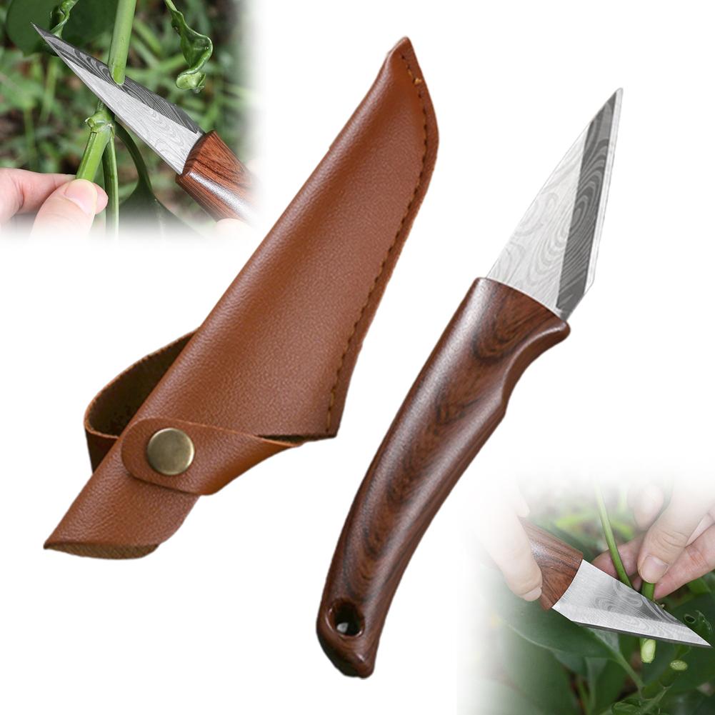 Wooden Handle Grafting Knife w - огляд і ціна Harvest Knife Garden