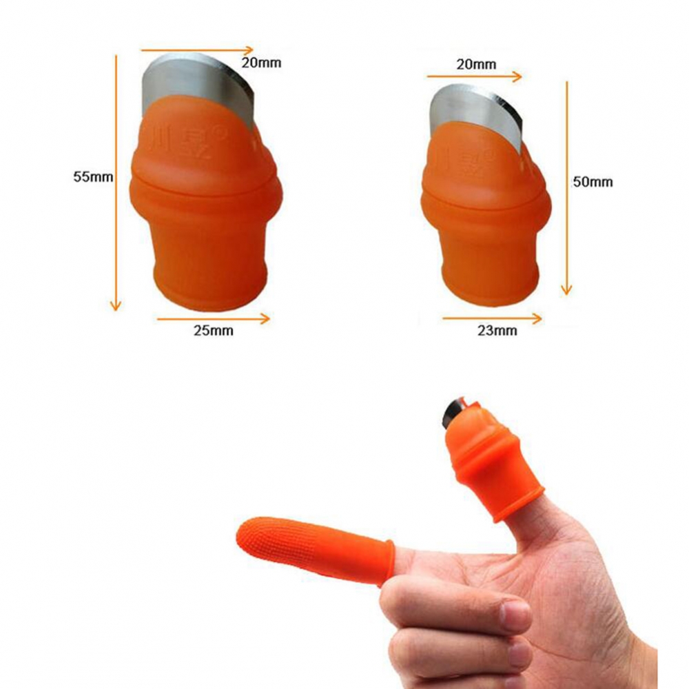 Garden Silicone Thumb Knife Wi - огляд і ціна Harvest Knife Garden