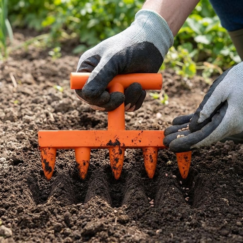 Plastic Soil Hole Drilling Too - огляд і ціна Garden Row Marker