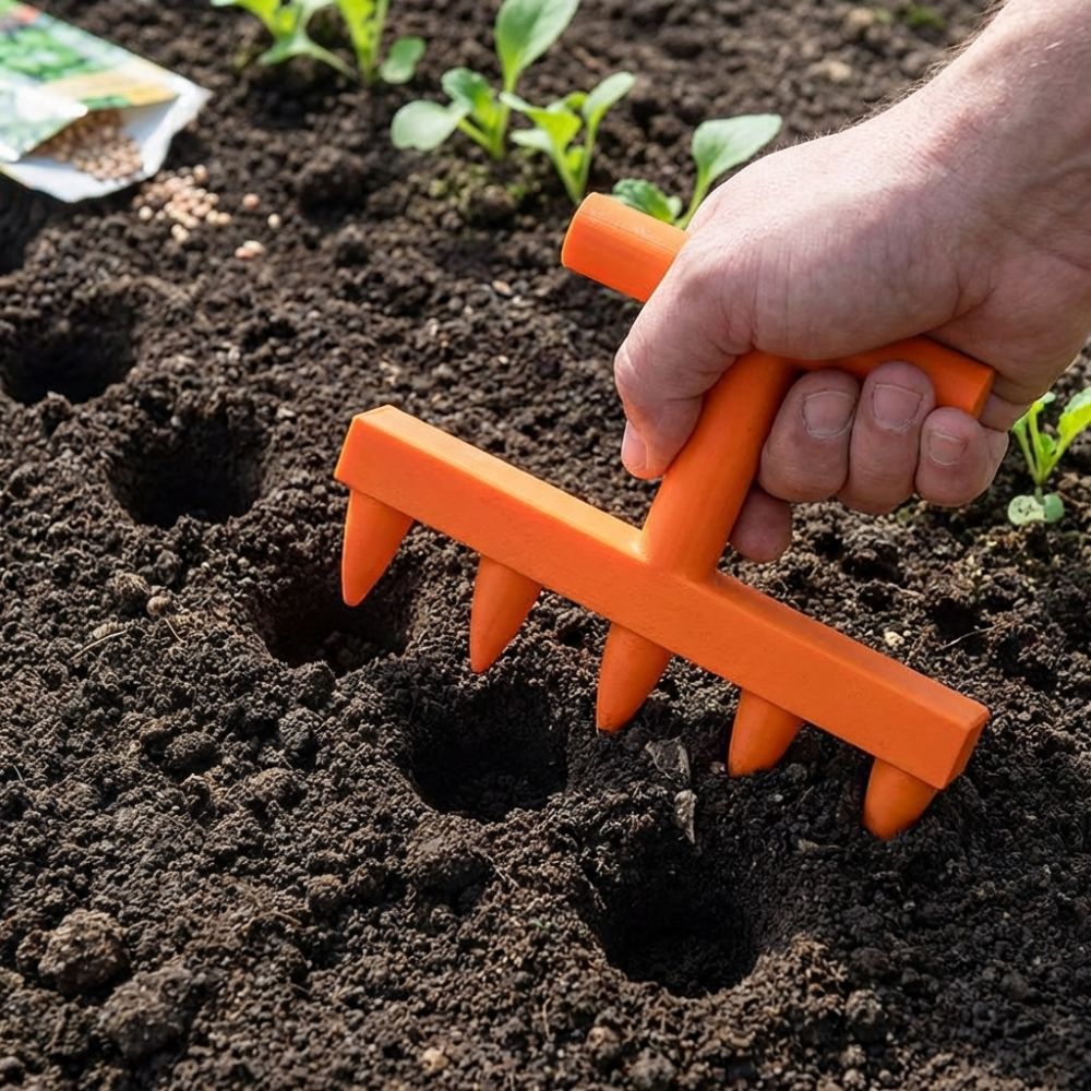 Plastic Soil Hole Drilling Too - огляд і ціна Garden Row Marker