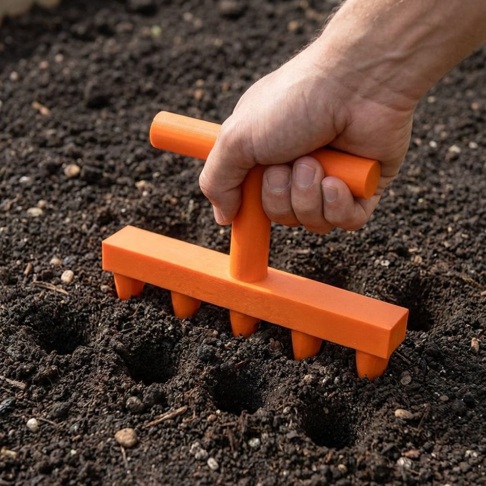 Plastic Soil Hole Drilling Too - огляд і ціна Garden Row Marker