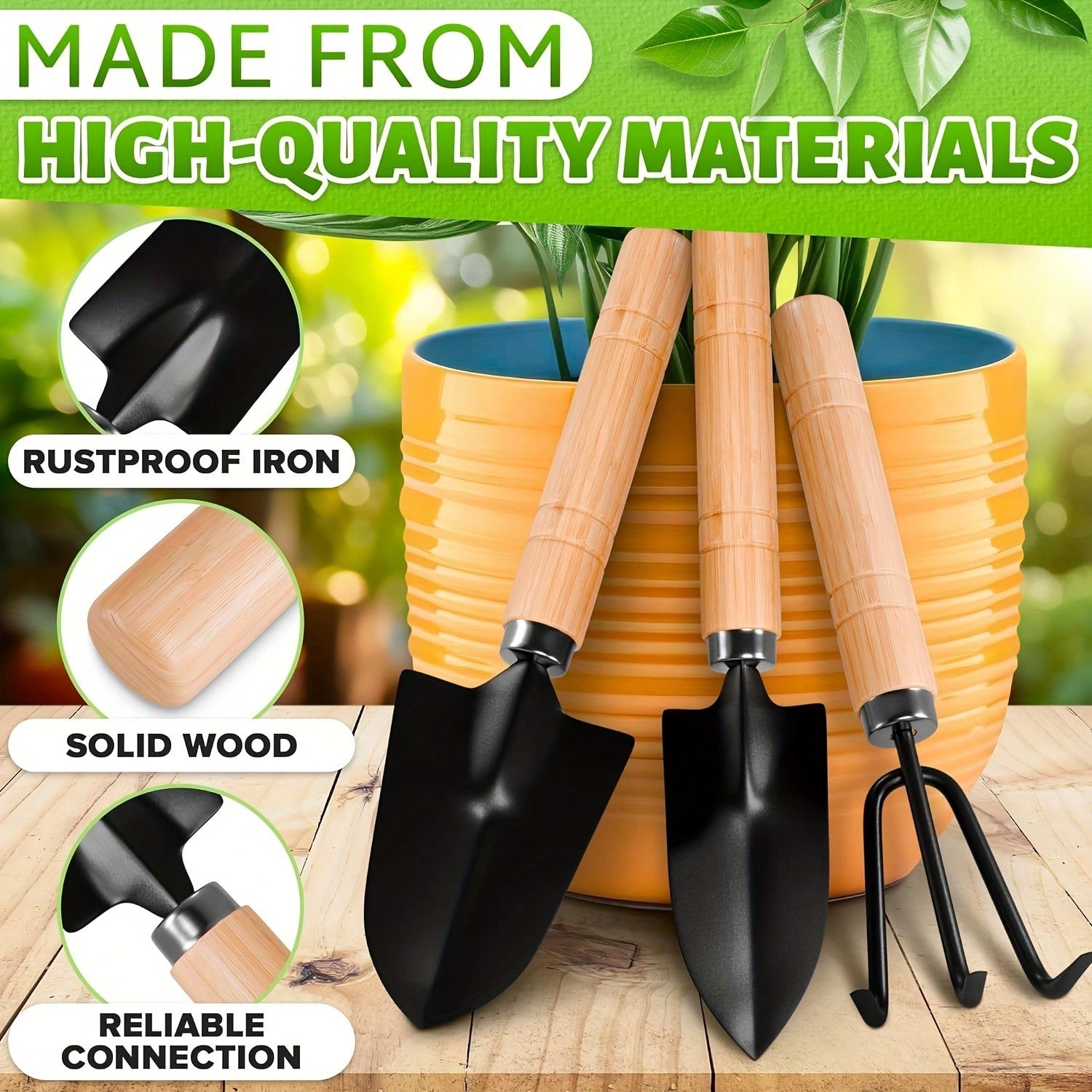 3PC/1Set Mini Gardening Tools  - огляд і ціна Gardening Tools Shovel