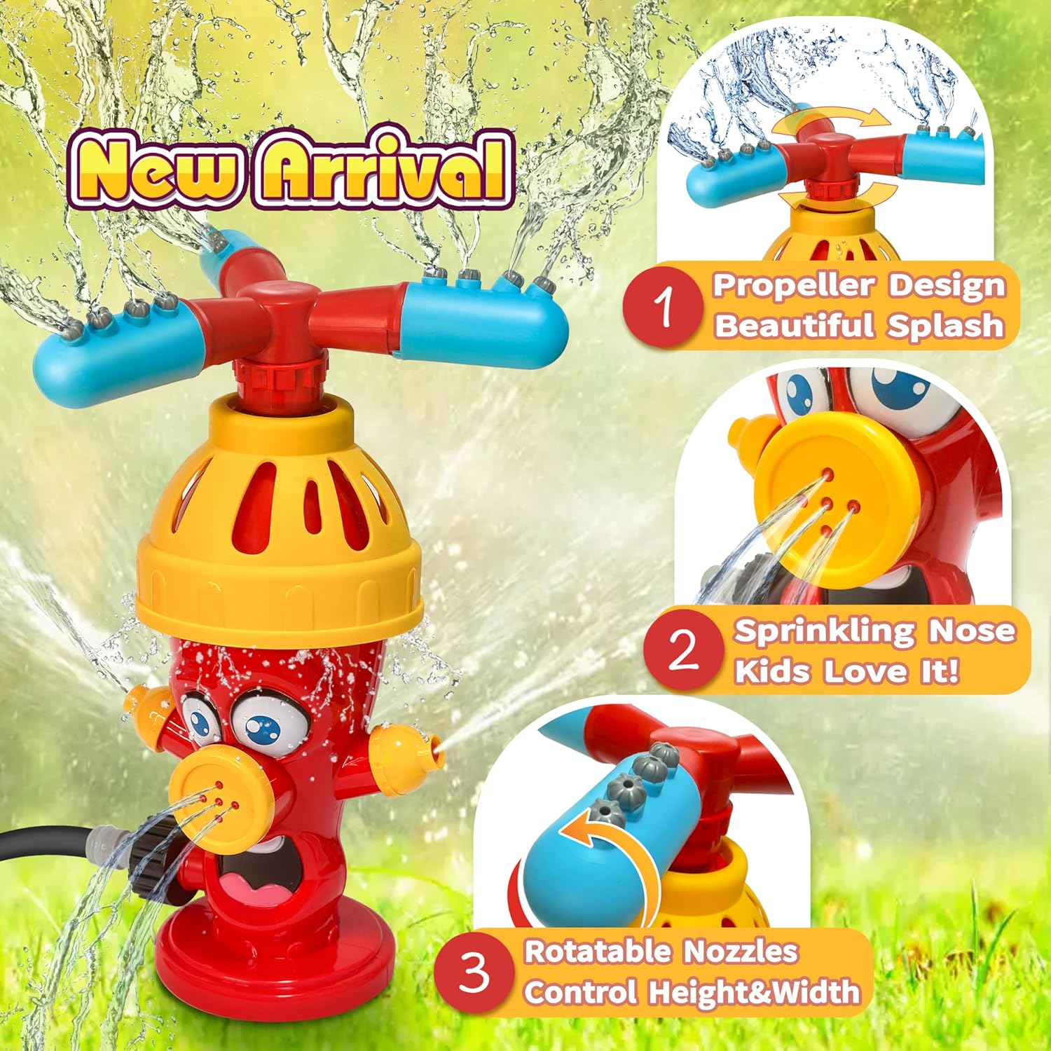 Hydrant Sprinkle Water Spray T - огляд і ціна Gardening Tools For Toddlers