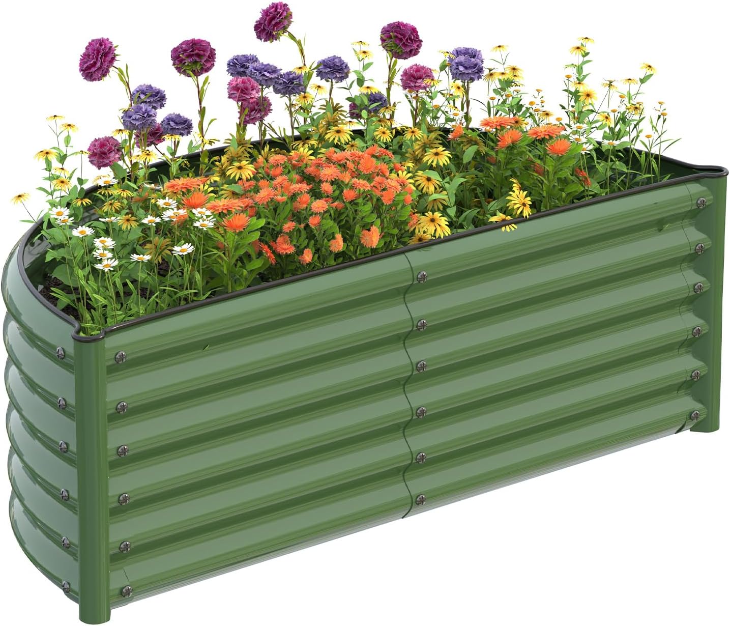 Galvanized Raised Garden Bed O - огляд і ціна Raised Bed Planter Box