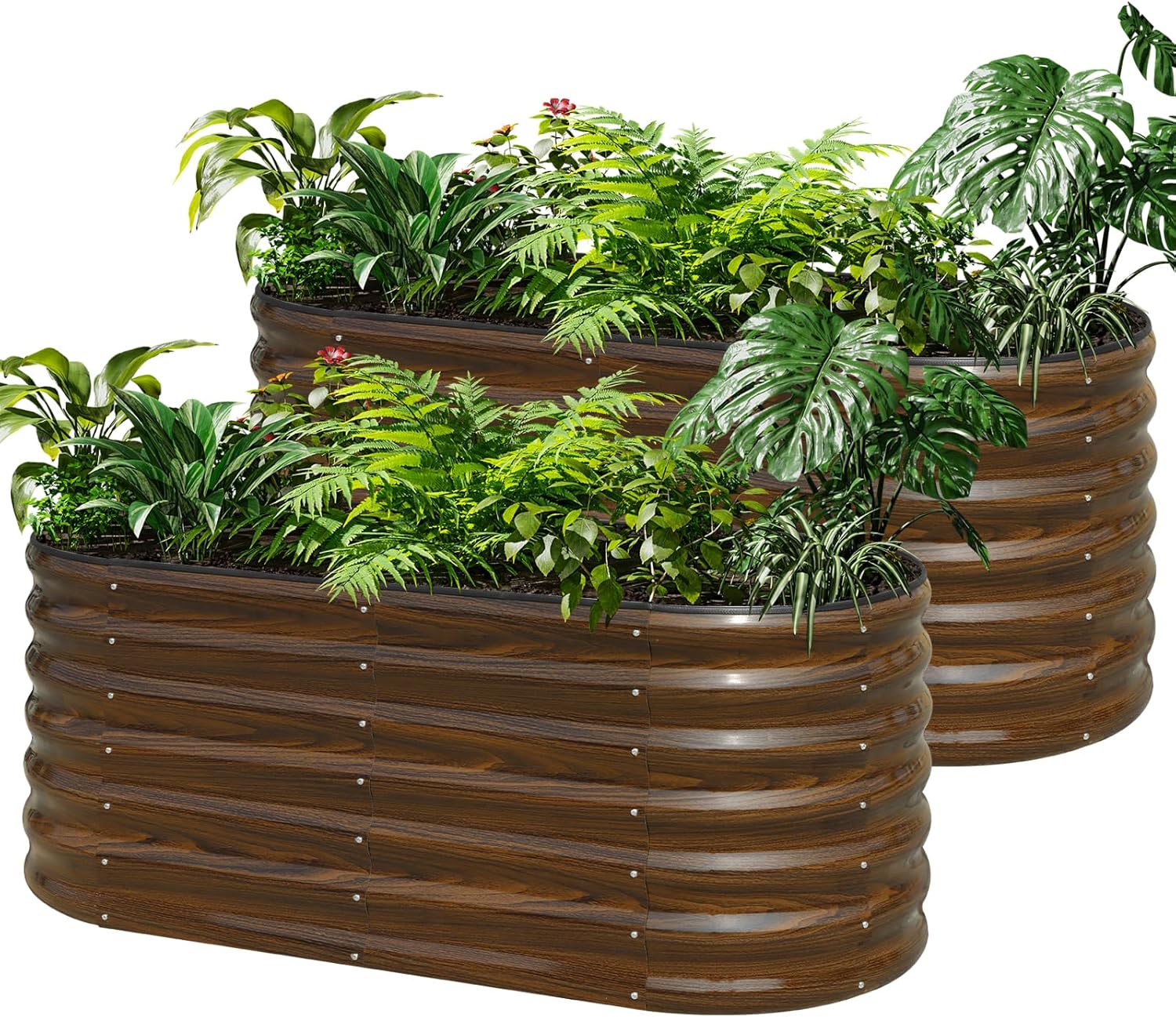 Galvanized Steel Raised Garden - огляд і ціна Raised Bed Planter Box
