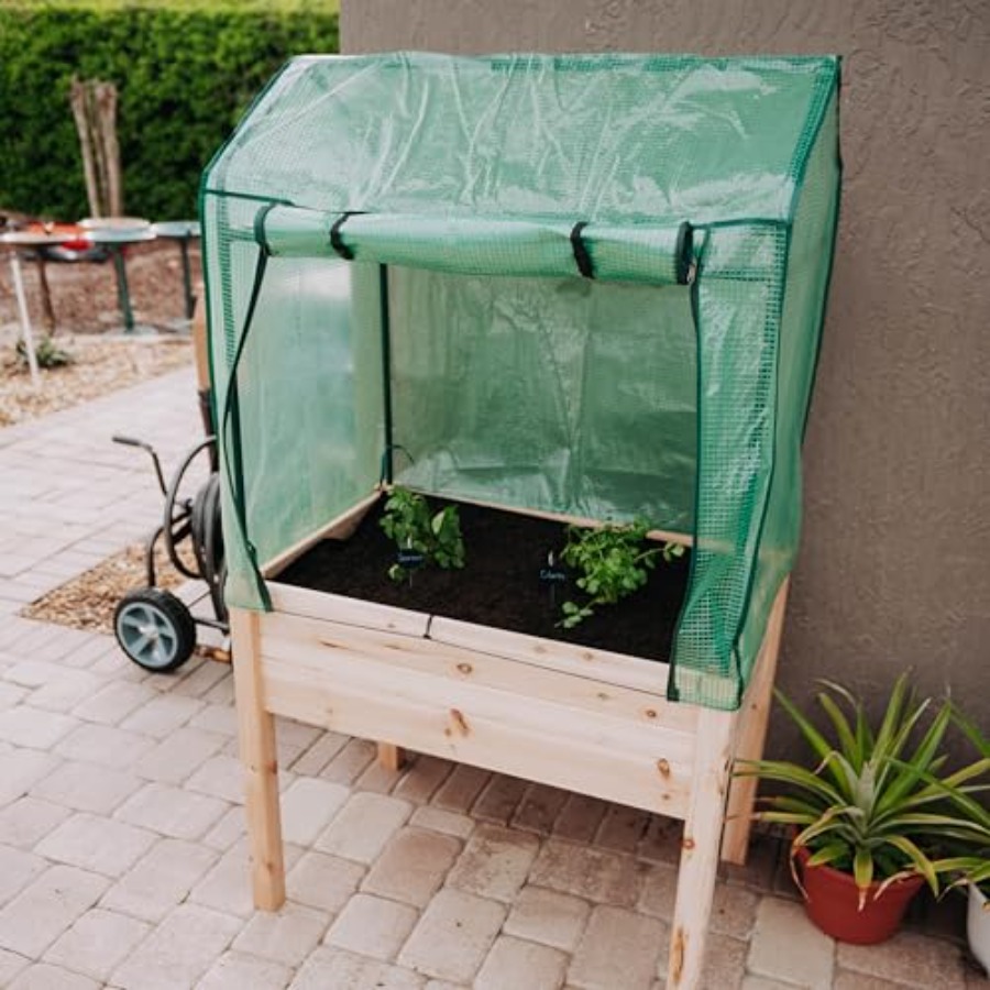 Outdoor Elevated Garden Bed Wi - огляд і ціна Raised Bed Planter Box