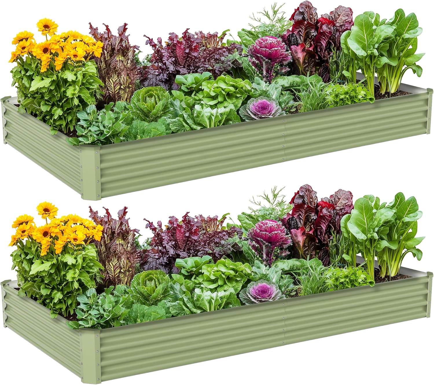 Outdoor Vegetable Gardening Me - огляд і ціна Raised Bed Planter Box