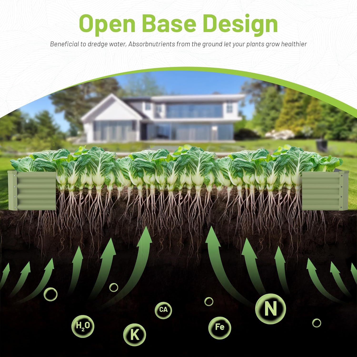 Outdoor Vegetable Gardening Me - огляд і ціна Raised Bed Planter Box