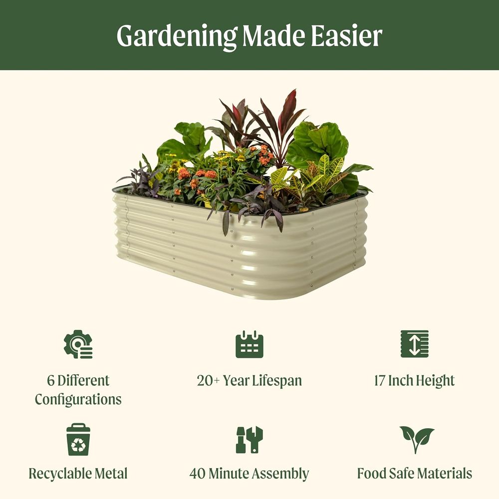 Vego garden Raised Garden Bed  - огляд і ціна Raised Bed Planter Box
