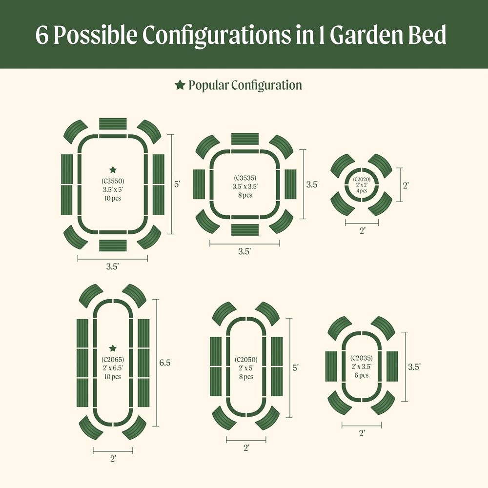 Vego garden Raised Garden Bed  - огляд і ціна Raised Bed Planter Box