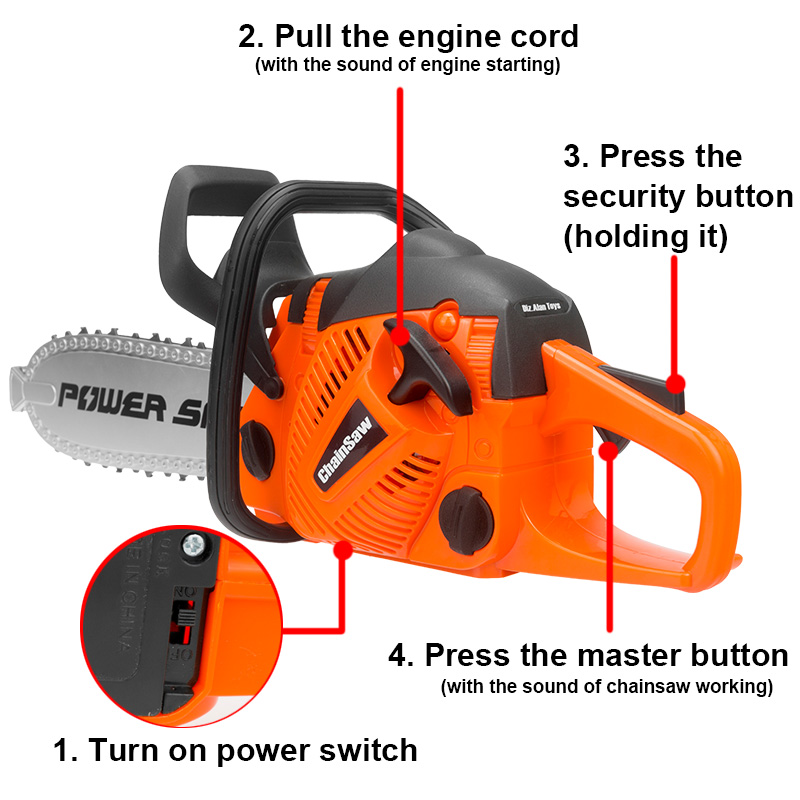 Toy Chainsaw Kids Toy Tools fo - огляд і ціна Gardening Tools For Toddlers