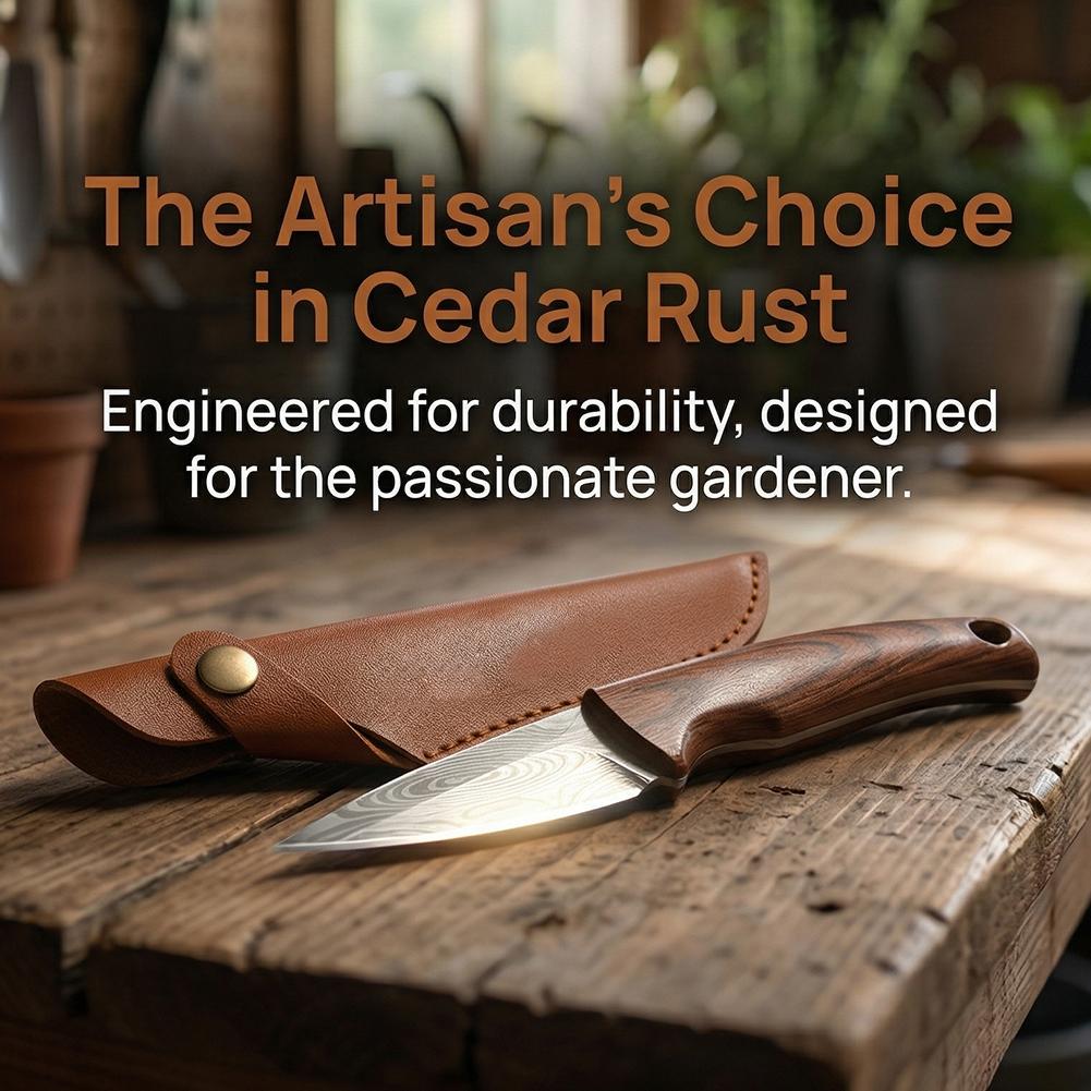 Sharp Grafting Knife with Wood - огляд і ціна Harvest Knife Garden