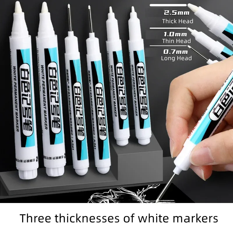 1pc White Acrylic Marker Paint - огляд і ціна Garden Row Marker