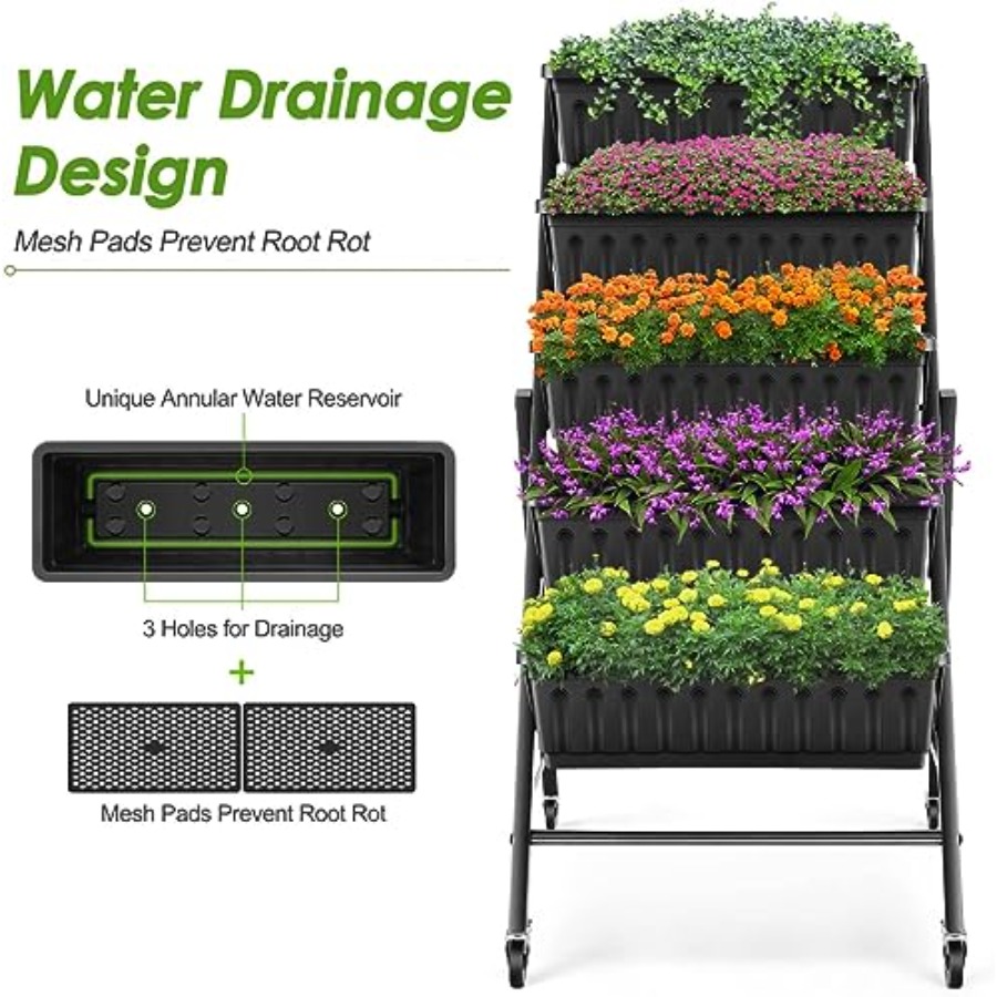 2 Pack Vertical Raised Garden  - огляд і ціна Raised Bed Planter Box