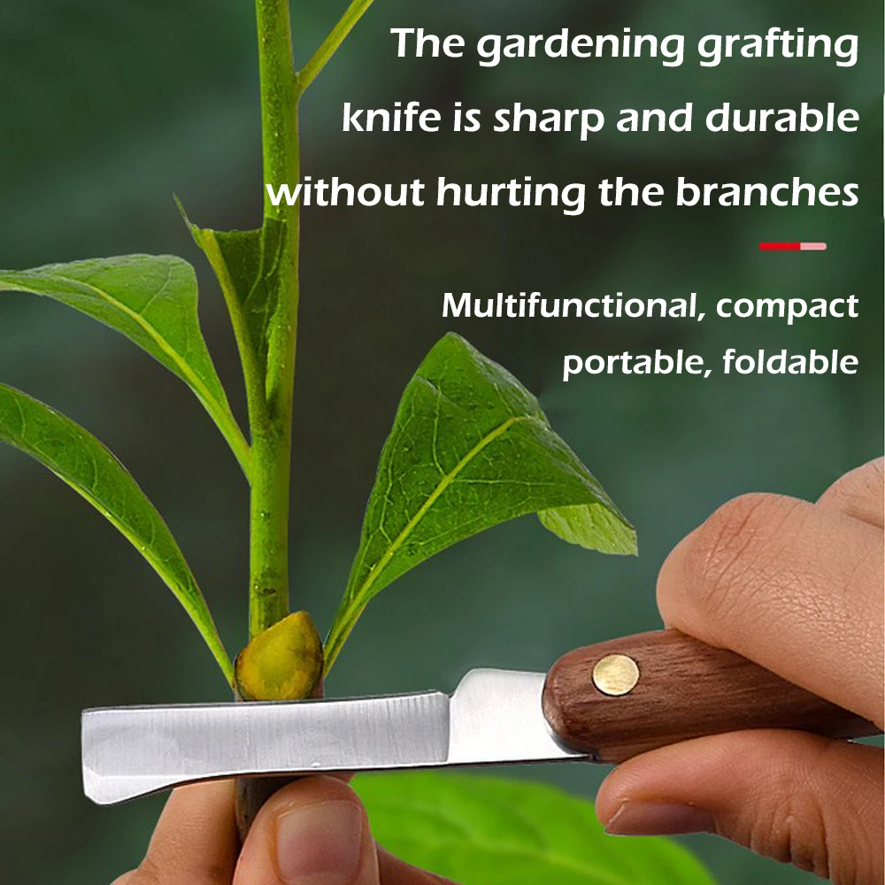 Grafting Tools Foldable Prunin - огляд і ціна Harvest Knife Garden