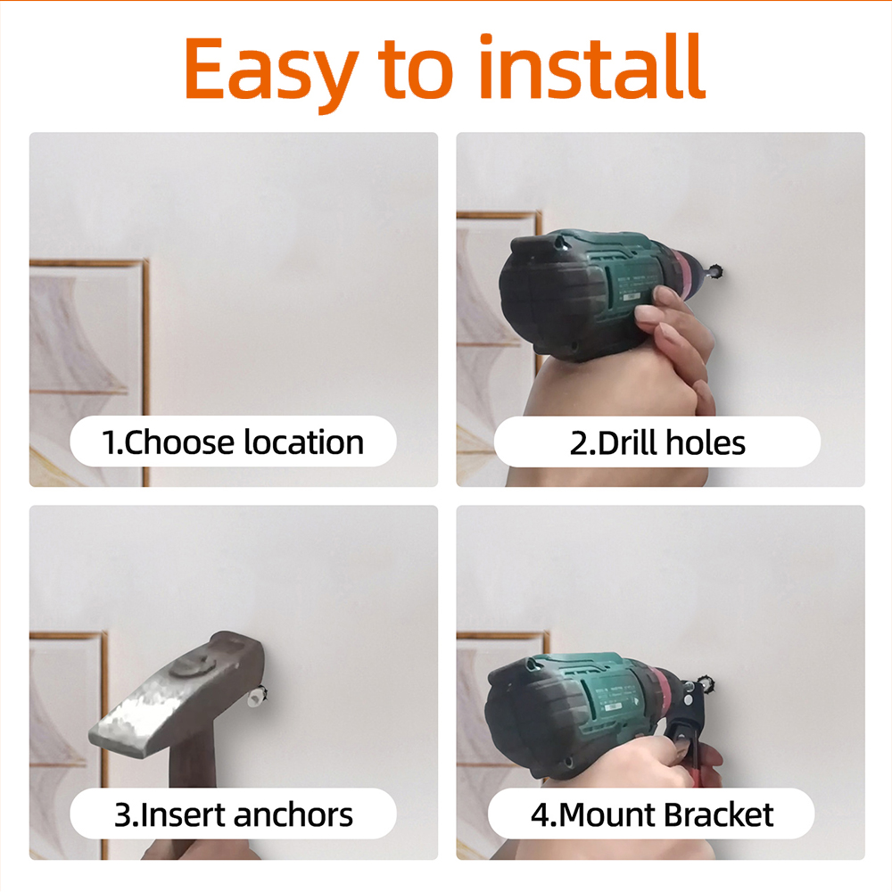 Heavy Duty Wall Mount Metal Ho - огляд і ціна Gardening Tools Holder