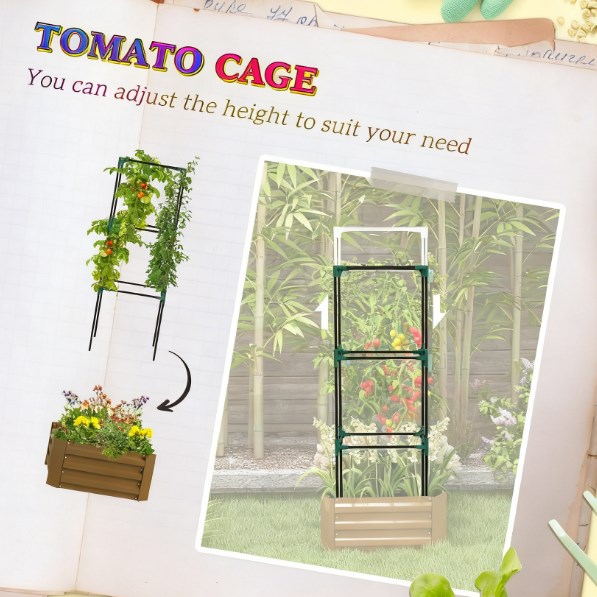 Garden Bed,Raised Garden Bed,G - огляд і ціна Raised Bed Planter Box