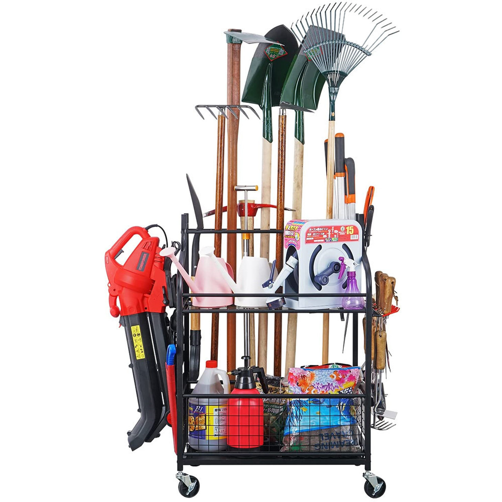 Garden Tool Organizer Yard Too - огляд і ціна Gardening Tools Holder
