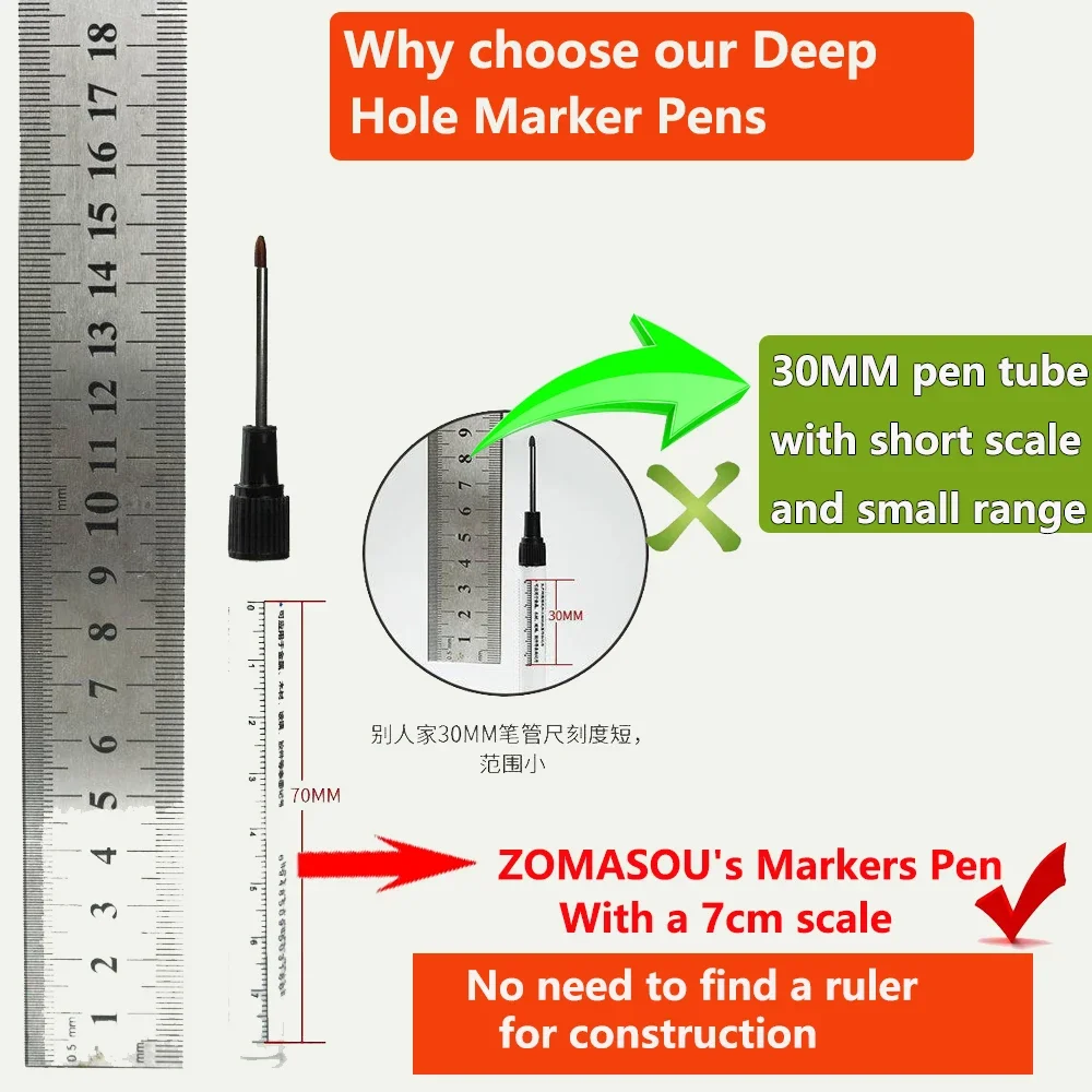 1-16Pcs 20+32mm Deep Hole Mark - огляд і ціна Garden Row Marker