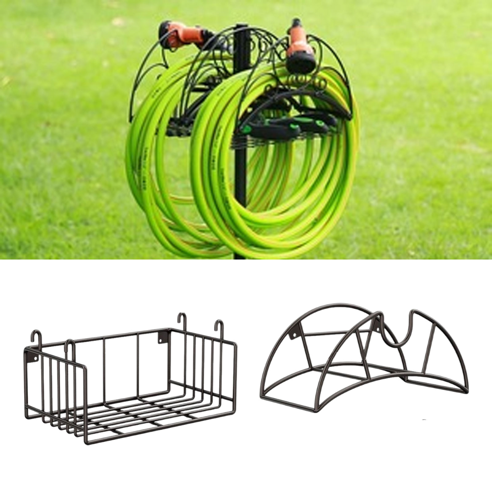Wall Mount Garden Hose Holder  - огляд і ціна Gardening Tools Holder
