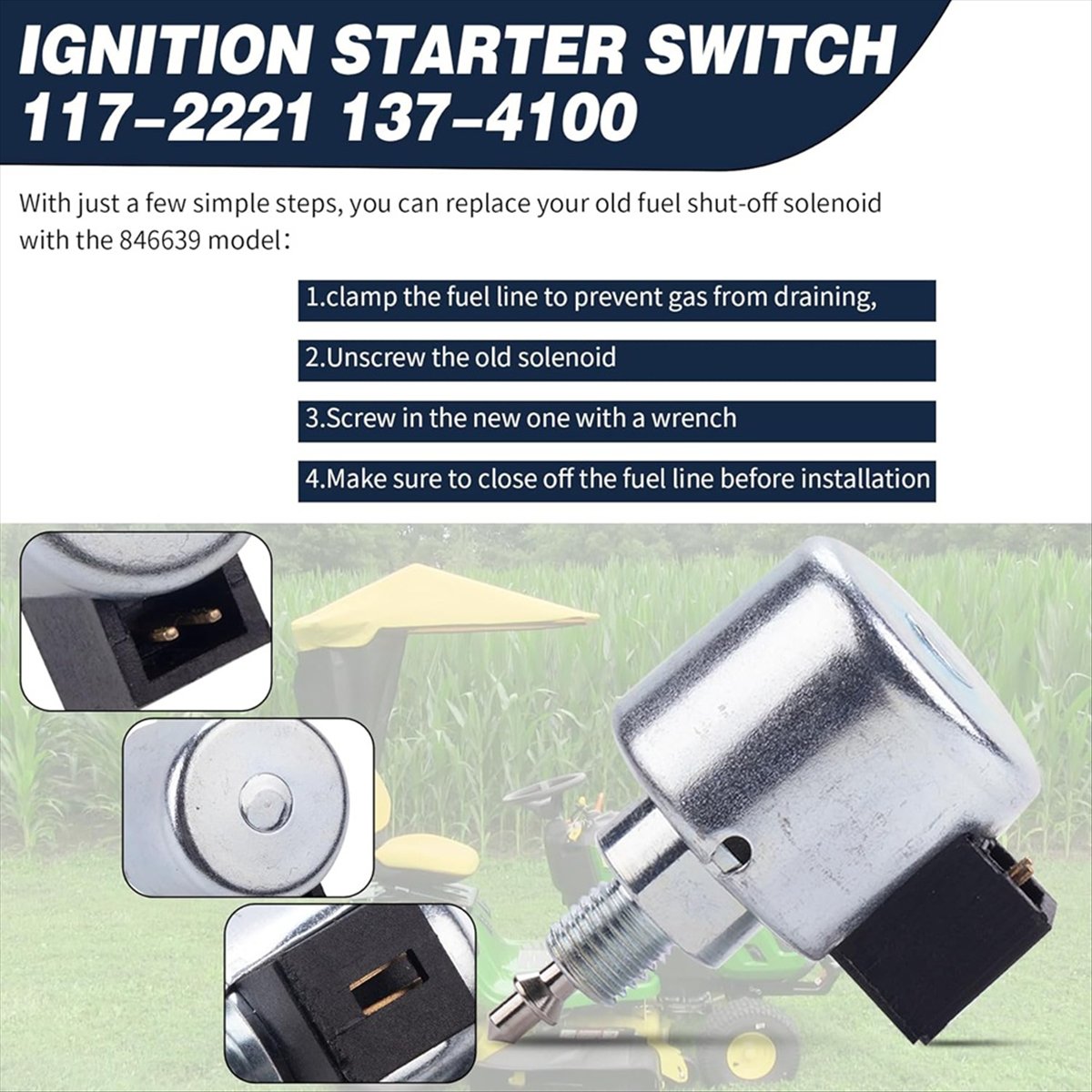 AT16 846639 Shut-Off Solenoid  - огляд і ціна Gardening Tools B&Q