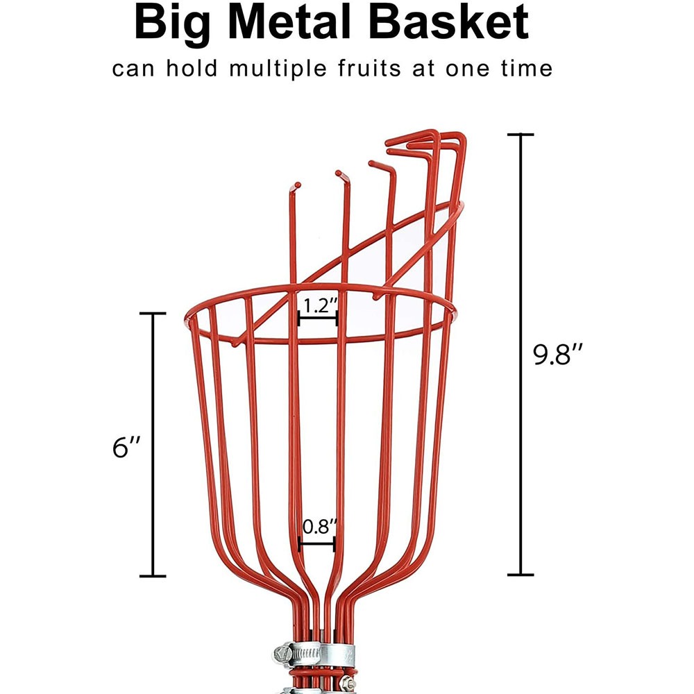 260cm Fruit Picker, Adjustable - огляд і ціна Gardening Tools Hand